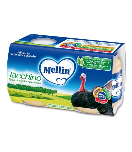 OMOG MELLIN TACCHINO 2X120G