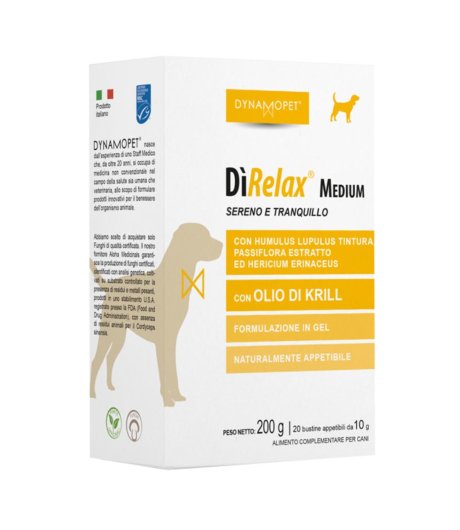 DIRELAX 20BUSTINE 10ML VET<