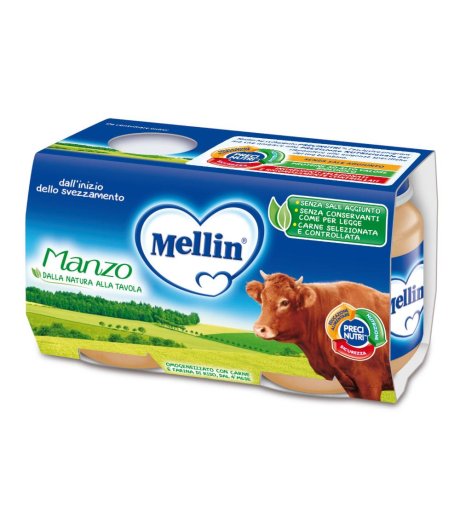 MELLIN OMOG MANZO 2X120G