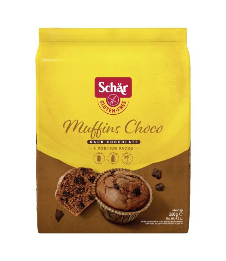 Schar Muffins Choco Cioc 4x65g