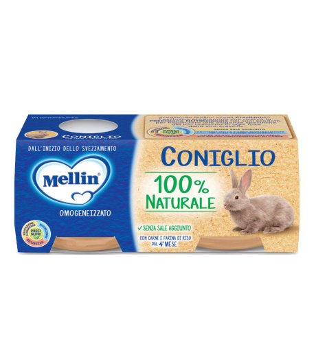 MELLIN OMOG CONIGLIO 2X80G