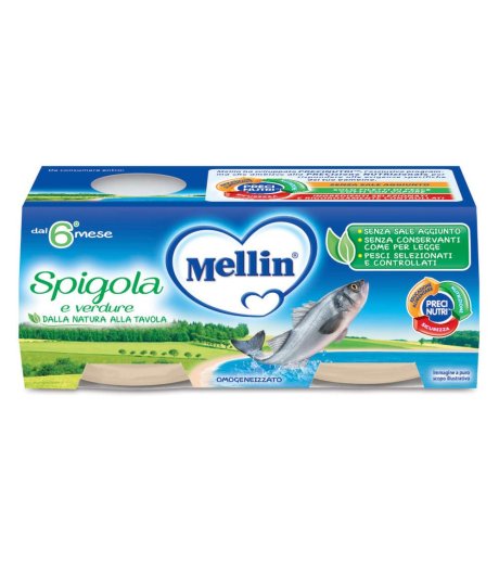 Mellin Omog Spigola 2x80g