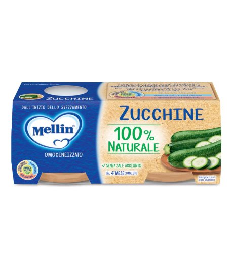 MELLIN OMOG ZUCCHINE 2X80G