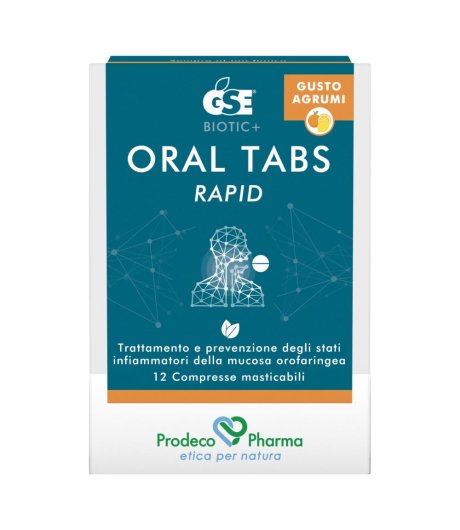 GSE ORAL TABS RAPID 12CPR