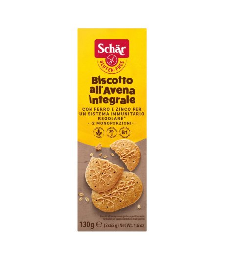 SCHAR BISCOTTI ALL'AVENA 2X65G