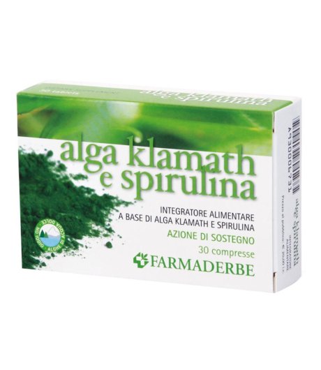 Alga Klamath E Spirulina 30cpr