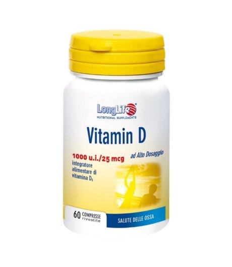 Longlife Vitamin D1000ui 60cpr