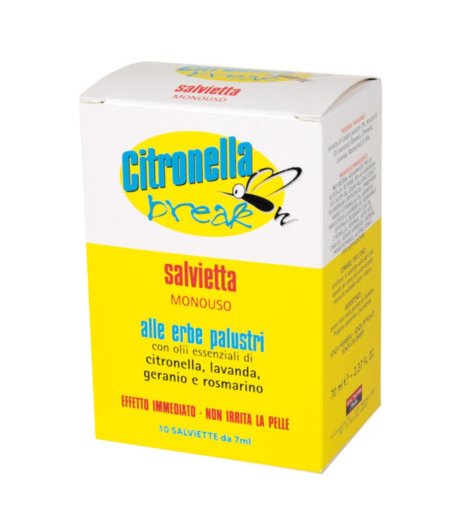 CITRONELLA BREAK SALV M/US 10P