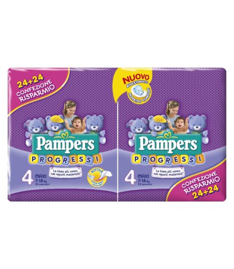 PAMPERS PROGRESSI MAXI 48PZ