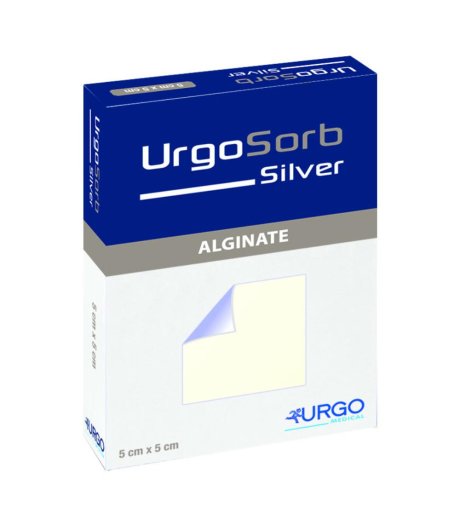 Urgosorb Silver 5x5cm 10pz