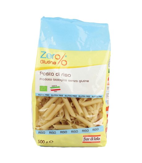 Zer% Glutine Penne Riso Bio