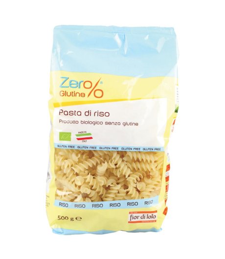 Zer% Glutine Fusilli Riso Bio