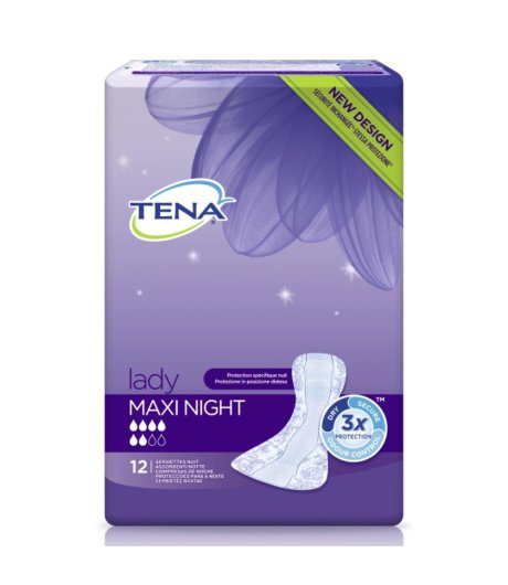 Tena Discreet Maxi Night 12pz