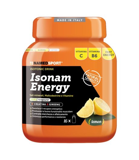 Isonam Energy Lemon 480g