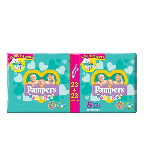 PAMPERS BABY DRY JUNIOR  PD 46