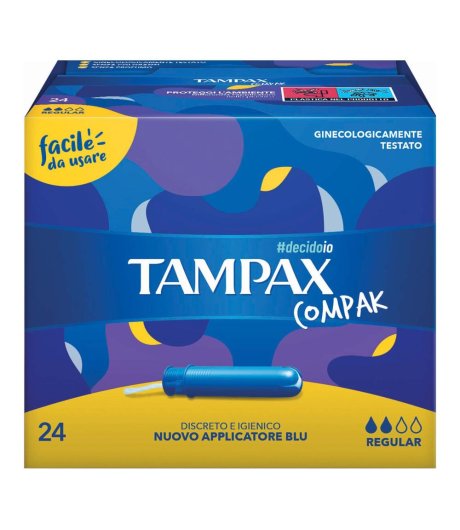 TAMPAX COMPAX REG 24PZ