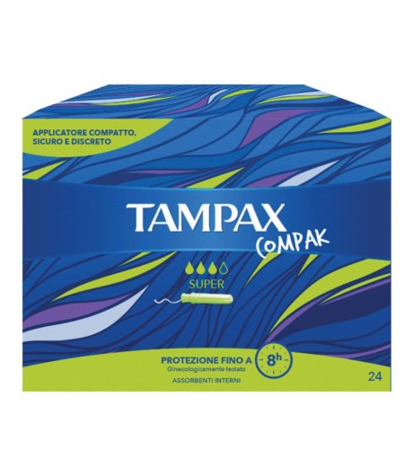 TAMPAX COMPAK SUPER 24PZ