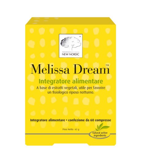 MELISSA DREAM 60CPR S/GLUT