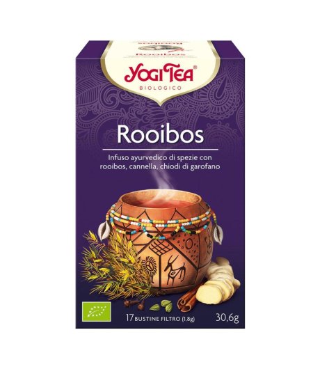 YOGI TEA ROOIBOS BIO 17FILTRI