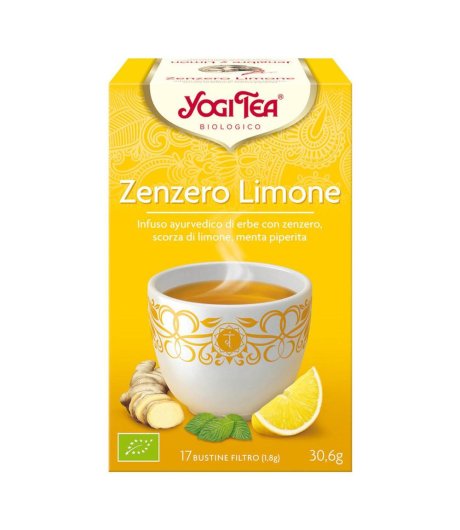 YOGI TEA ZENZERO LIMONE 30,6G