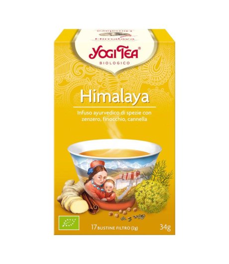 YOGI TEA HIMALAYA 34G BIO