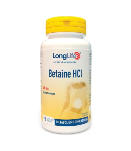 Longlife Betaine Hcl 90cpr