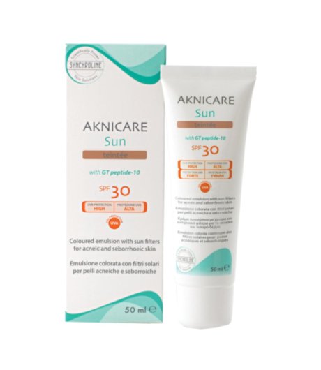 AKNICARE-SUN TEINTEE DORE 50ML