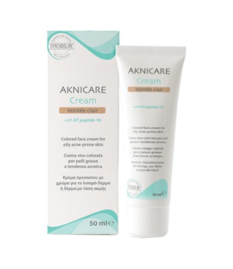 AKNICARE CREAM TEINTEE CLAIR