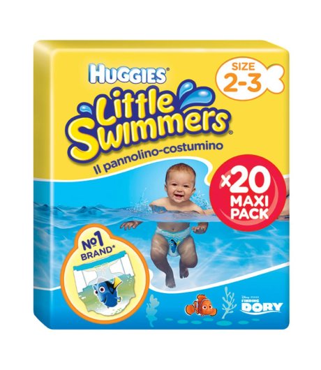 HUGGIES LITTLE SWIMM PACK SM DP<