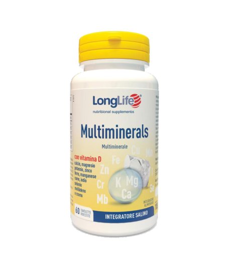 LONGLIFE MULTIMINERALS 60TAV