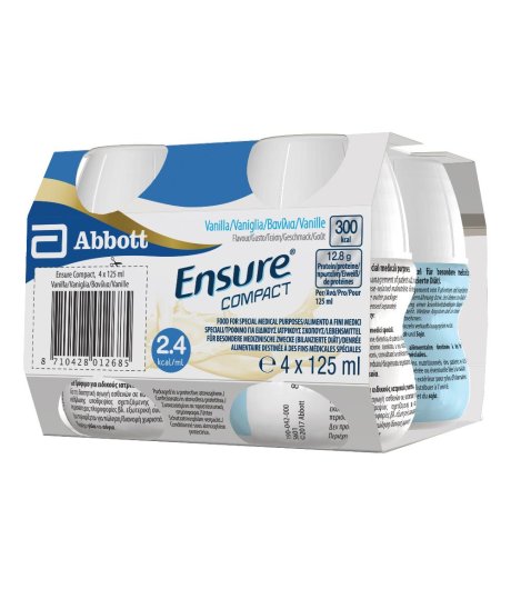 ENSURE COMPACT VANIGLIA4X125ML