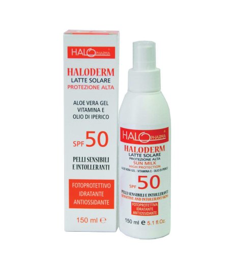 HALODERM LATTE SOL SPF50 150ML