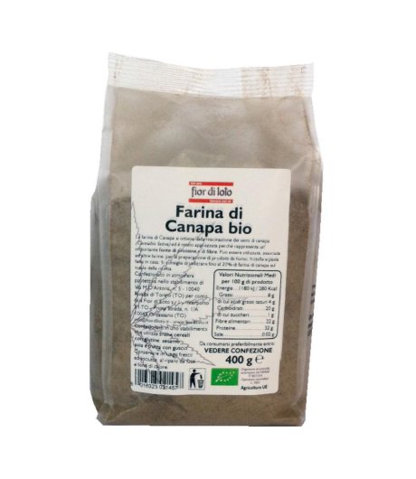 FARINA CANAPA BIO 400G