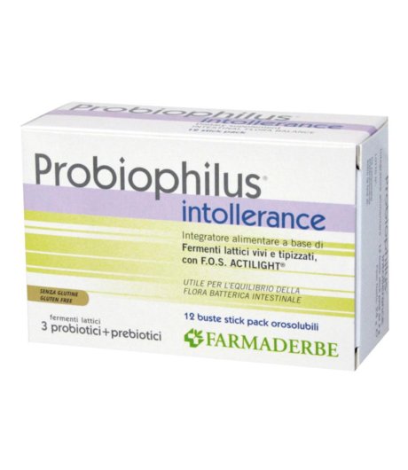 PROBIOPHILUS INTOLLERANCE12BUS