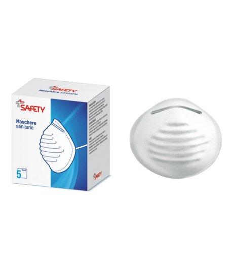 MASCHERA Sanitaria 5pz SAFETY