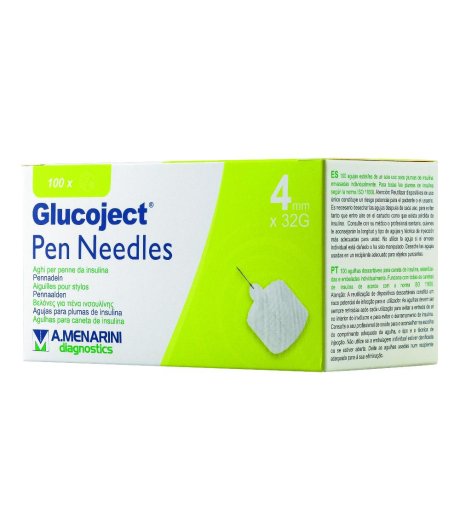 Glucoject Ago Penna 4mm G32