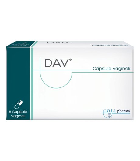 DAV CAPSULE VAGINALI 6PZ