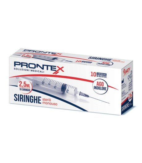 Sir Prontex 2,5ml Ago Ind 10pz