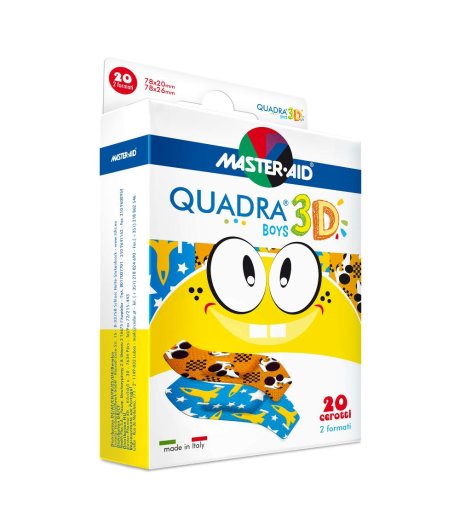 M-AID QUADRA3D CER BOYS ASSORT