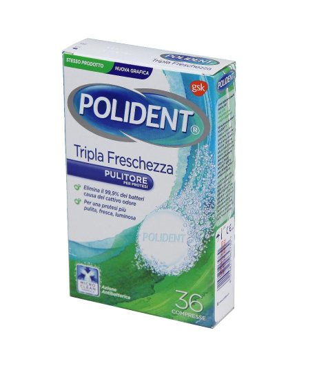 POLIDENT DENTIERE T/FRESCHEZ 36 PZ