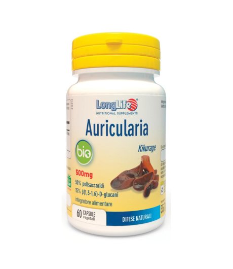 LONGLIFE AURICULARIA BIO 60CPS