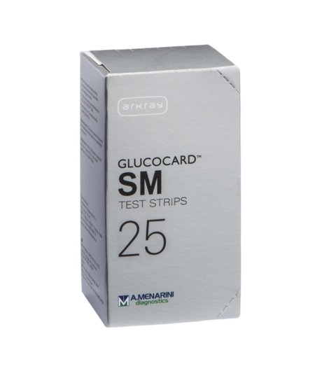 Glucocard Sm Test Strips 25pz