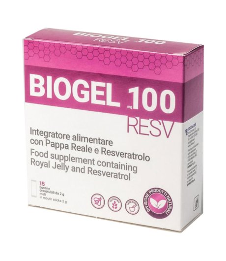 BIOGEL RESV 100MG 15BUST