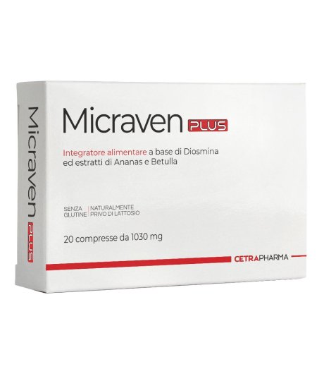 Micraven Plus 20cpr Da 1030mg