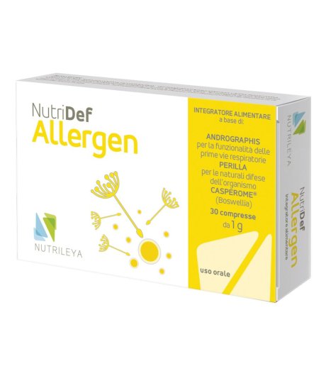 NUTRIDEF ALLERGEN 30CPR