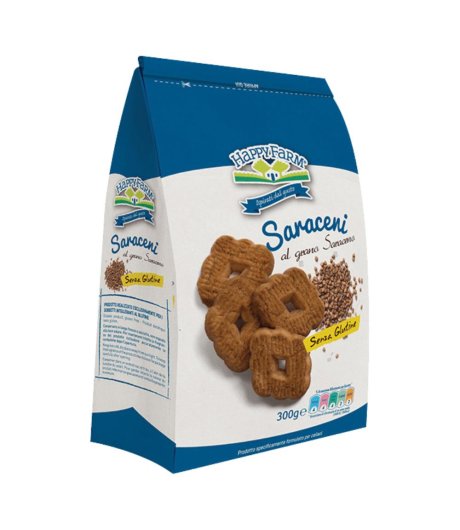 HAPPY FARM BISC SARACENI 300G