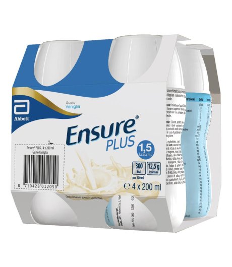 Ensure Plus Vaniglia 4x200ml