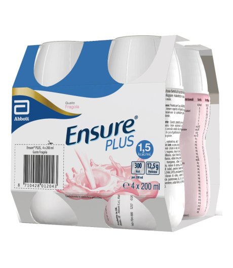 Ensure Plus Fragola 4x200ml