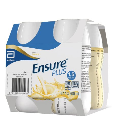 Ensure Plus Banana 4x200ml