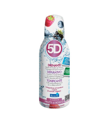 5D Sleeverato Drenante ai Frutti Bosco 500ml